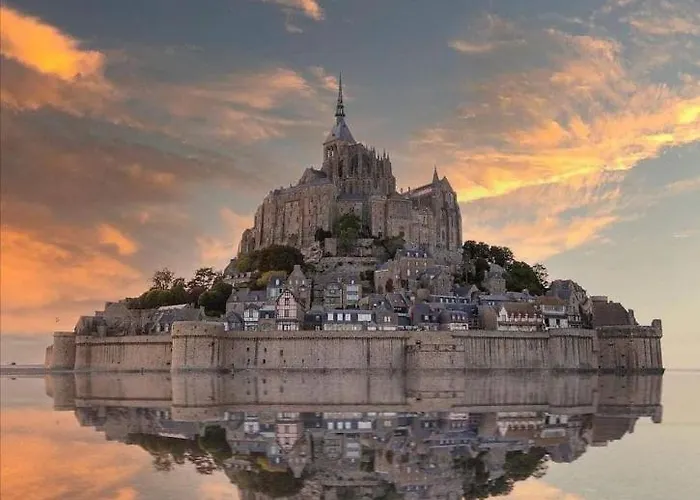 Climatise Avec Baignoire 2 Personnes Casa de hóspedes Avranches